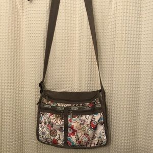 LE SPORTSAC FLORAL EVERYDAY CROSSBODY BAG